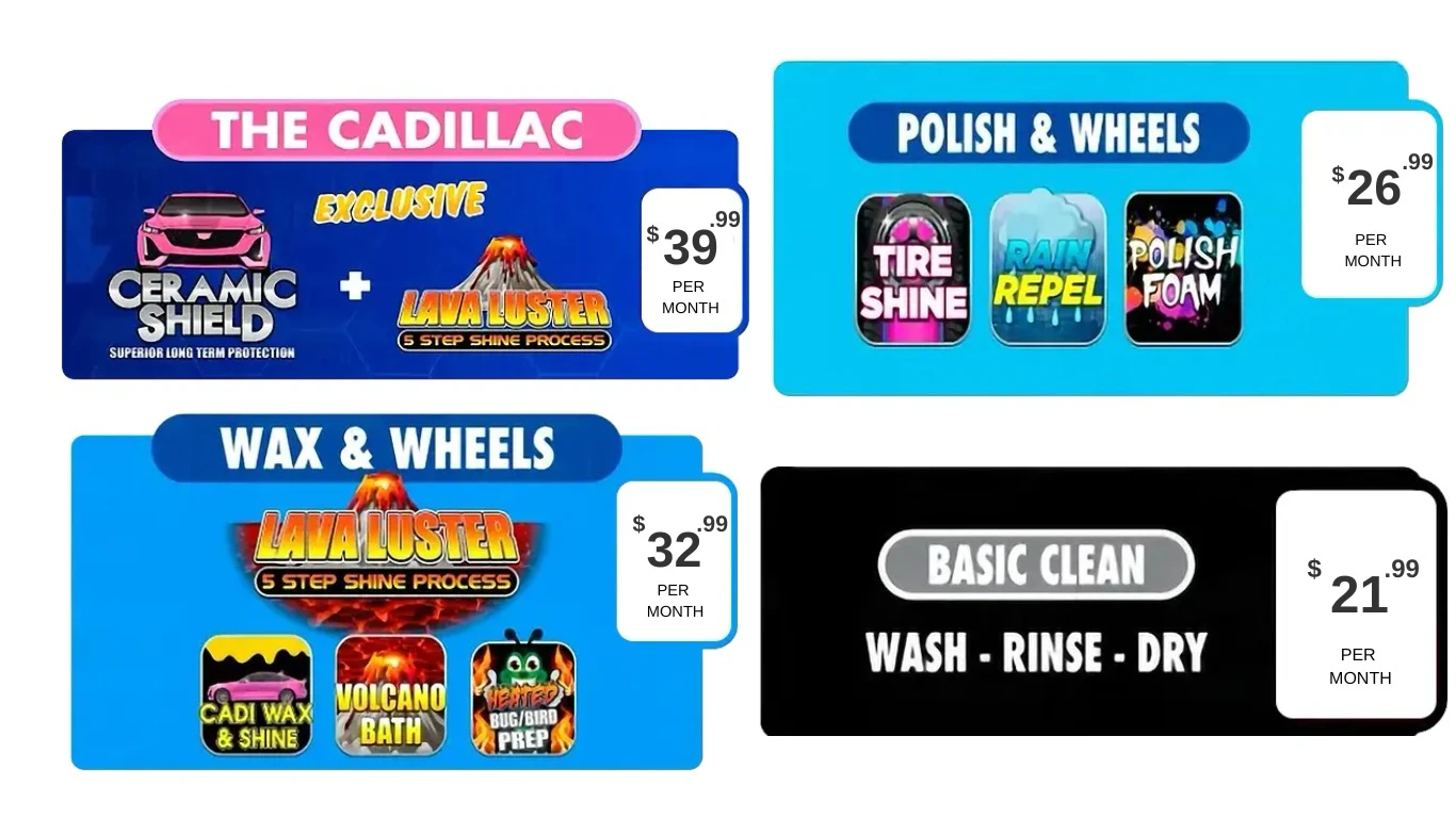 Single Wash Packages